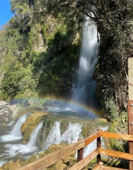 Visita la cascada El Aguacate